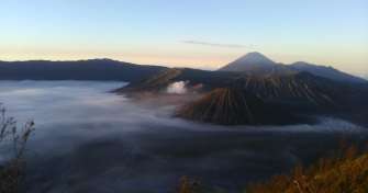 from Bali to enjoy blue fire tours Ijen Crater sunrise Bromo